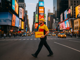 לוגיסטיקה חובקת עולם, בינה מלאכותית וחבילה אחת: הסיפור מאחורי פרויקט ה-DHL AI VIDEOWALL