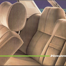  Austin Montego Vanden Plas (rear interior Raschelle upholstery)