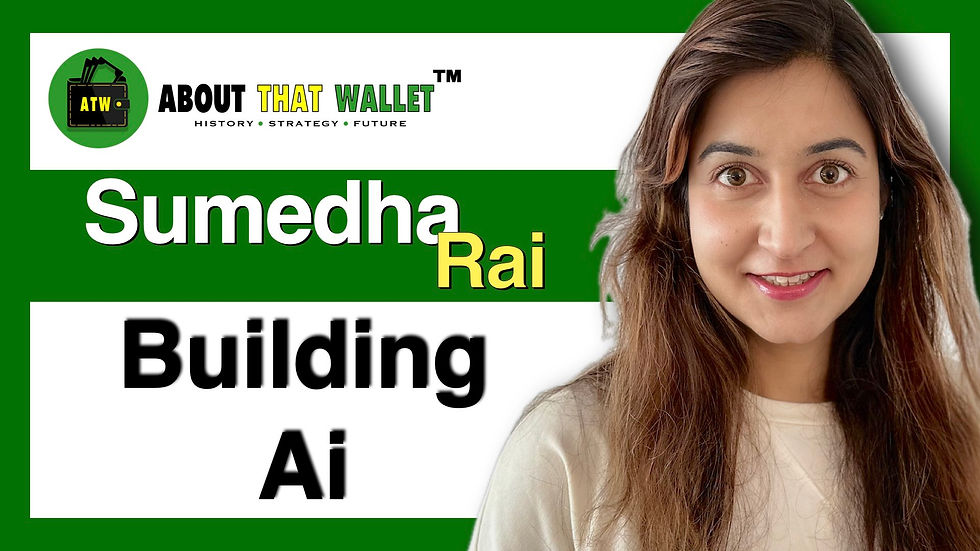 Sumedha Rai x About That Wallet Building Ai The Future of Ai and Your Wallet