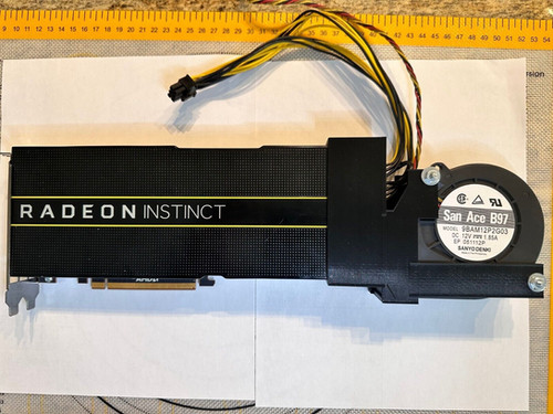 Scheda Grafica AMD Radeon Instinct MI25 16GB HBM2 – PCIe, Usata In Buone Condizioni