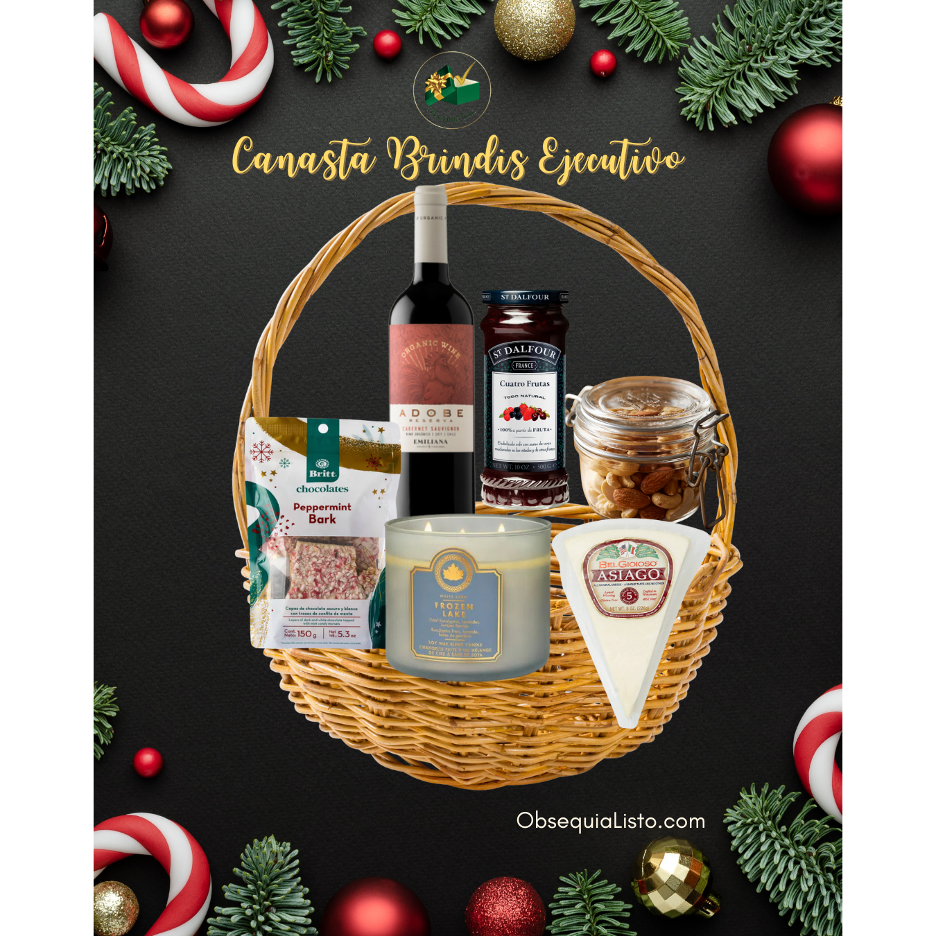 Canasta Brindis Ejecutivo 🍸