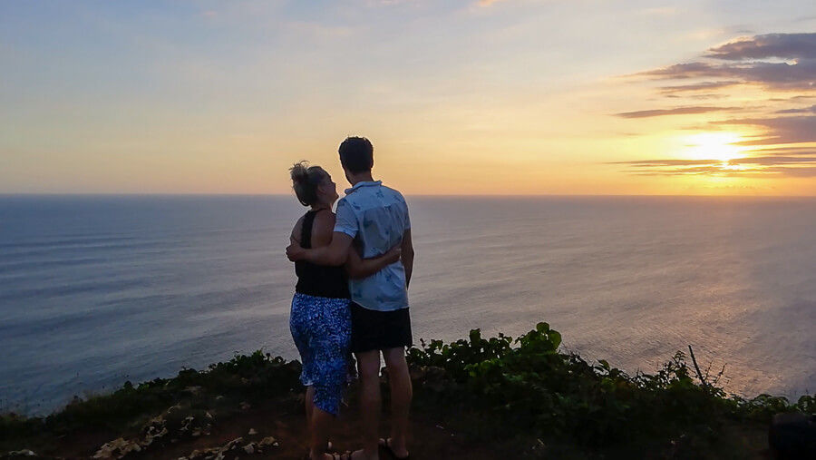 karang boma cliff