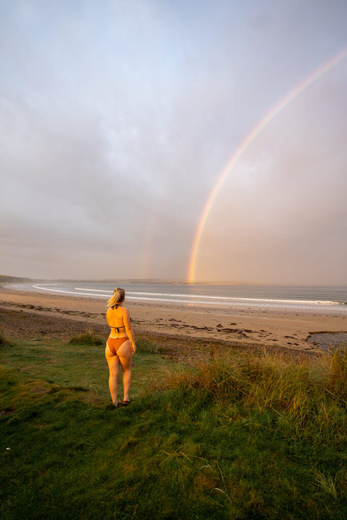 dunnet bay rainbow