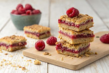Raspberry chocolate flapjacks2.jpg
