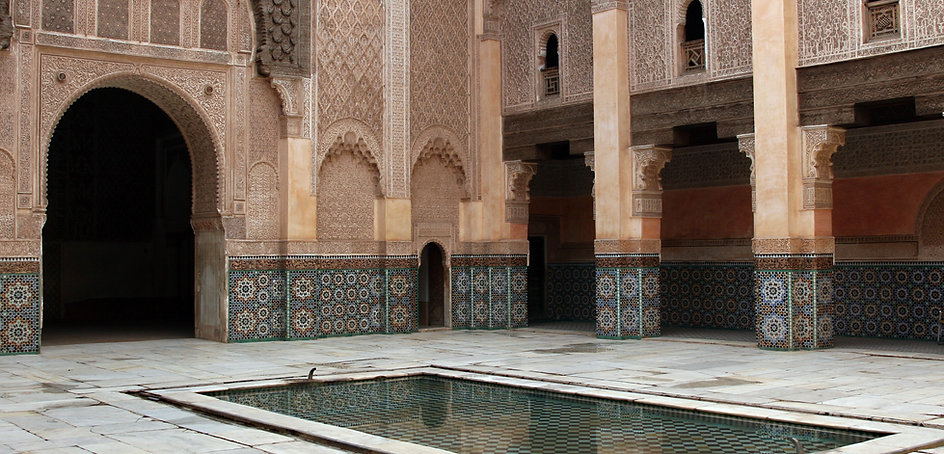 A Mosque Courtyard