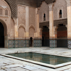 A Mosque Courtyard