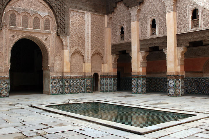 A Mosque Courtyard