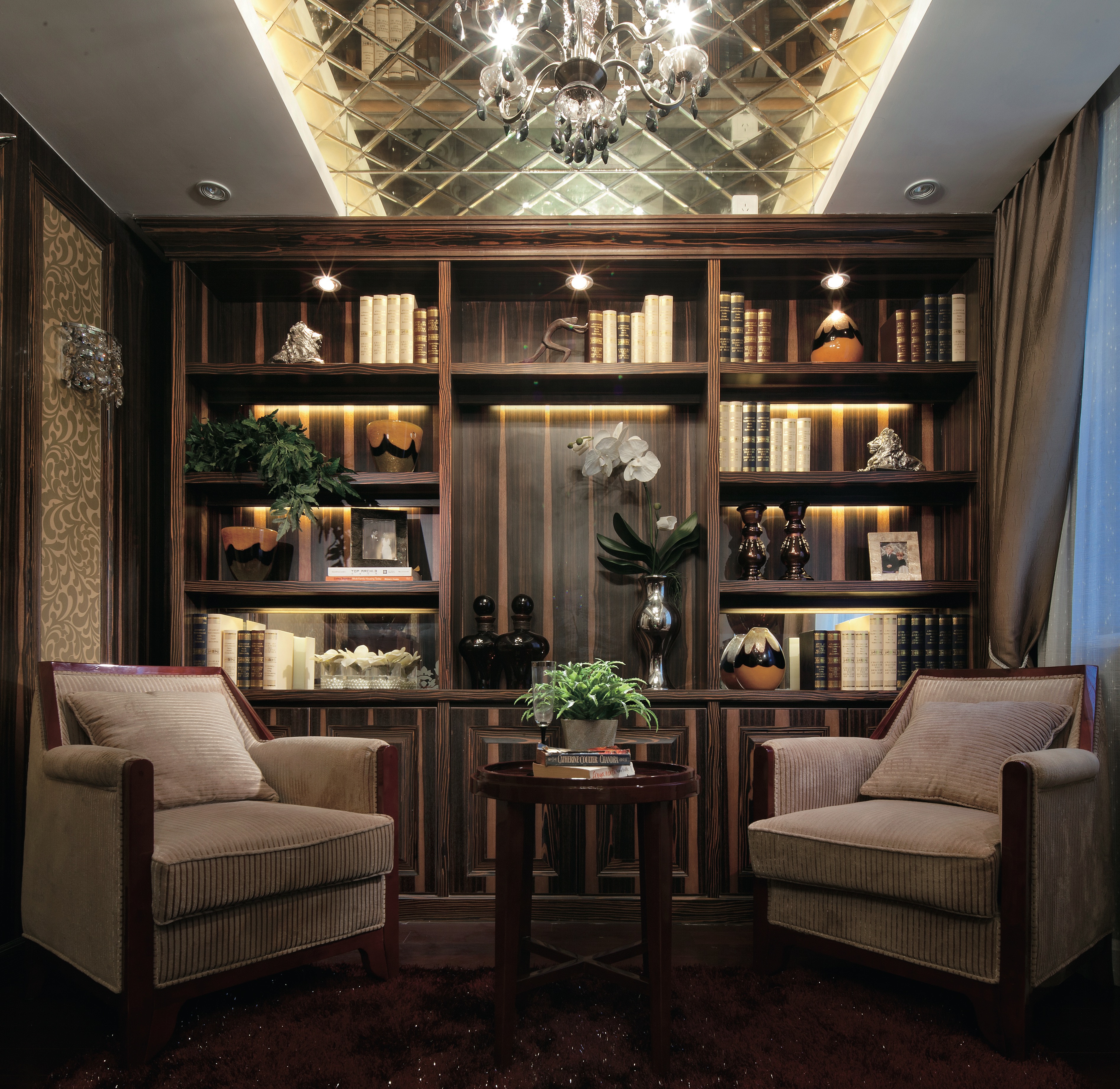 зеркальная плитка с фацетом