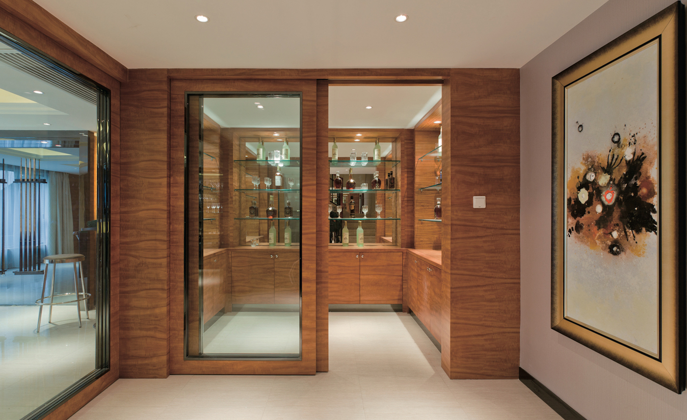 стеклянные полки для бара