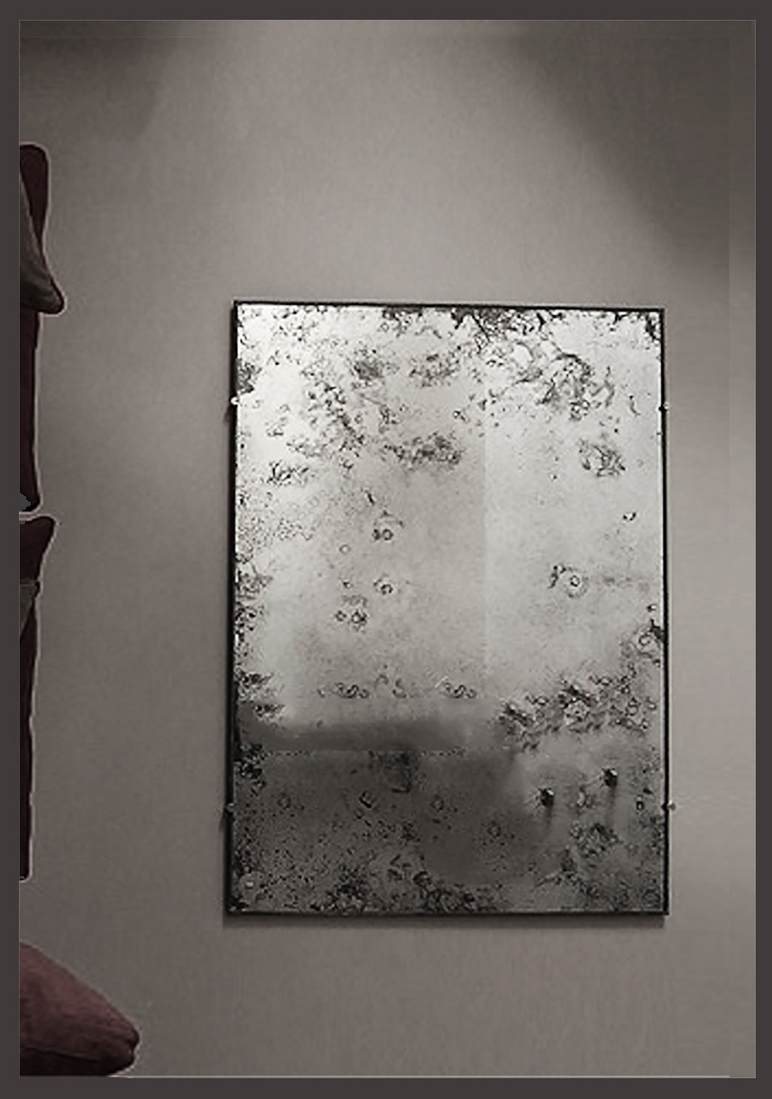 состаренное зеркало на заказ