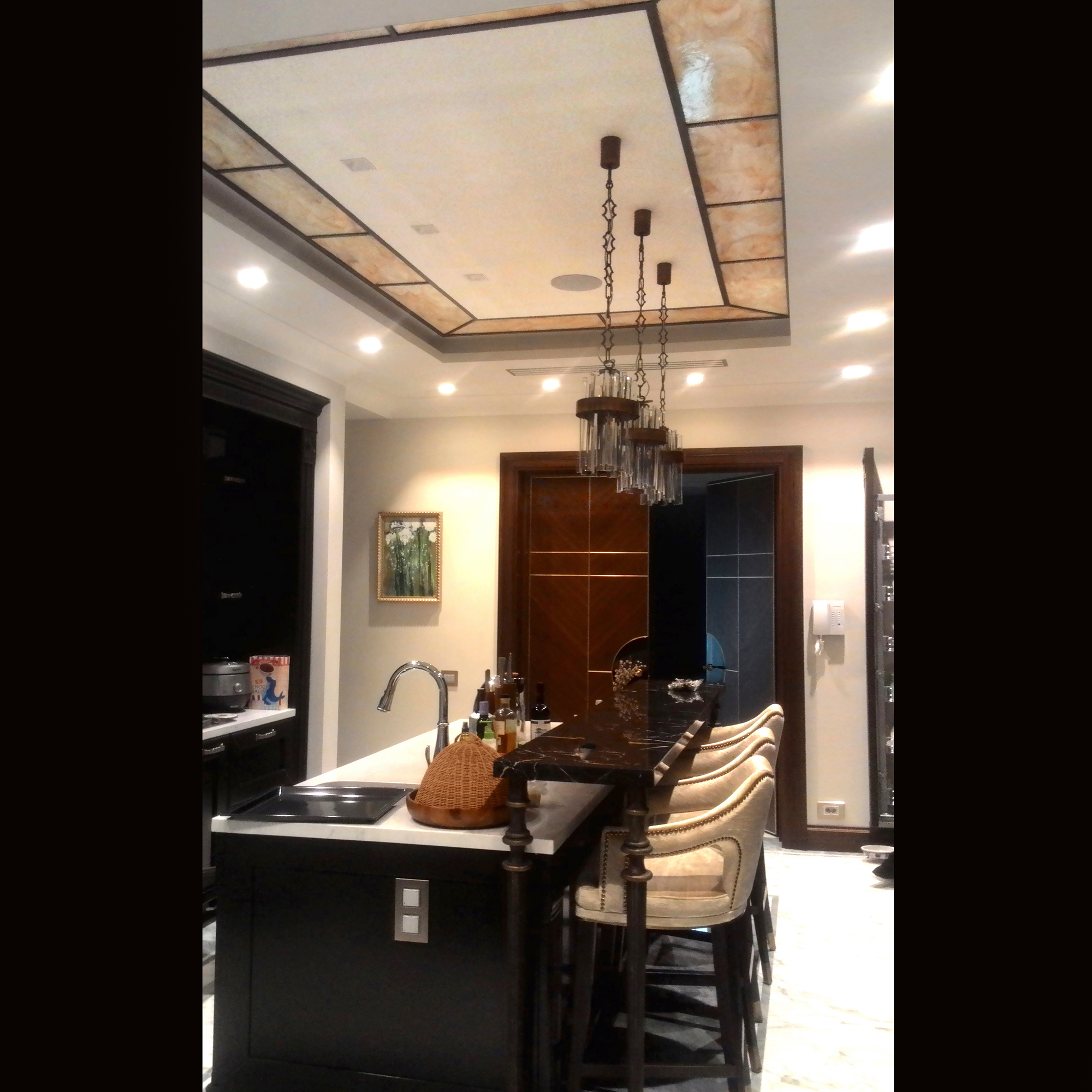 Плафон стекло