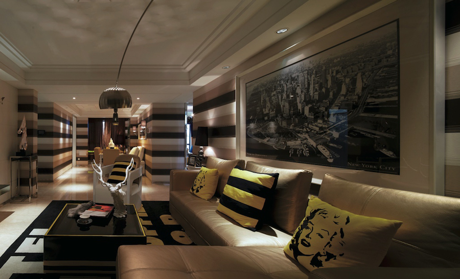 панно панорама New York