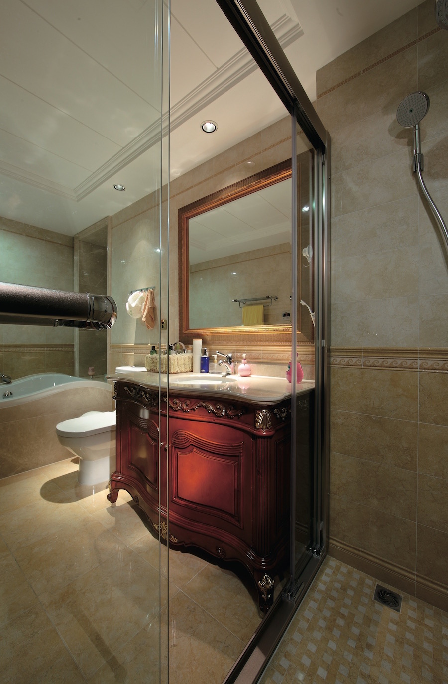 Раздвижная перегородка ванной