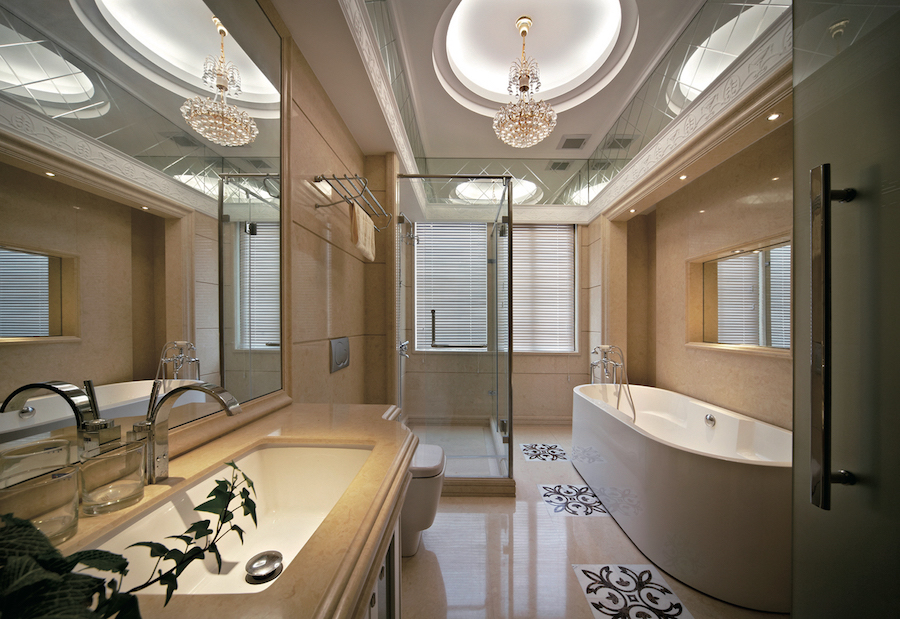 зеркало с гравировкой ромбы