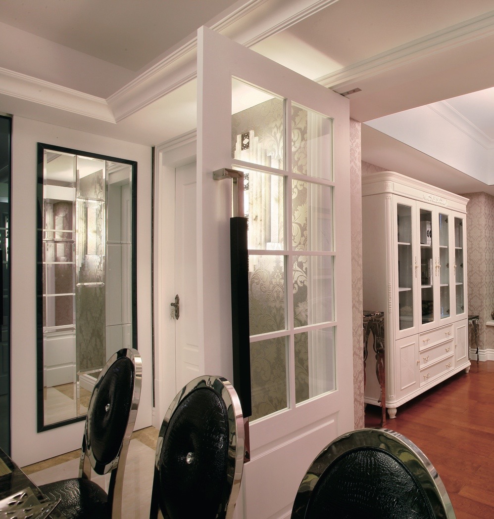 Зеркальное панно "геометрия"