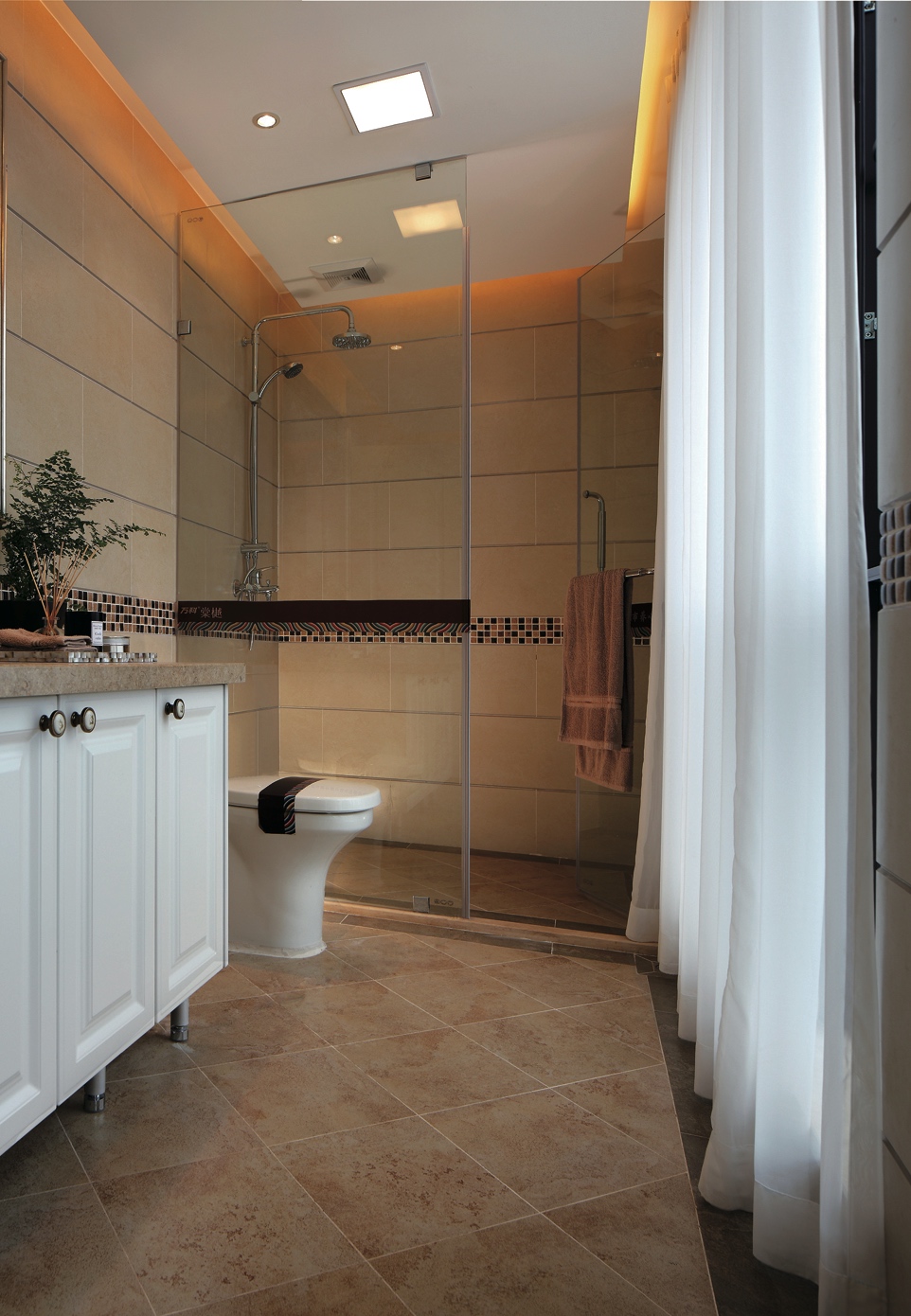 Экран-перегородка из стекла