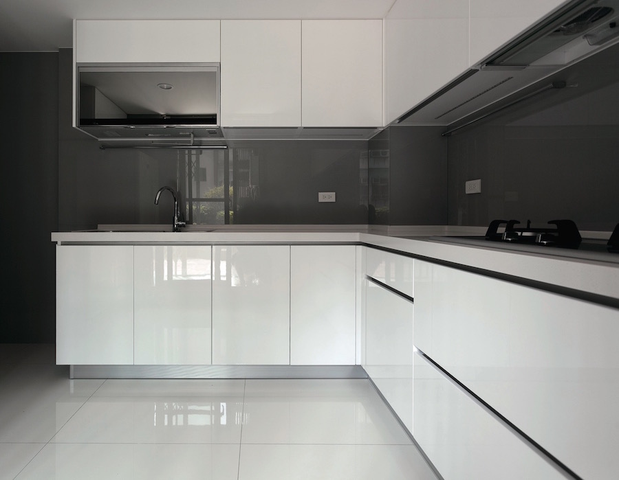 Фартук из тонированного стекла