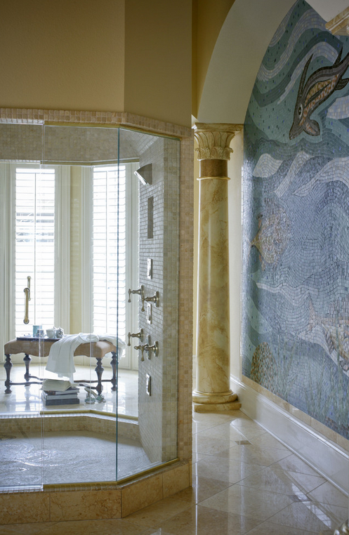 перегородка для душа стекло