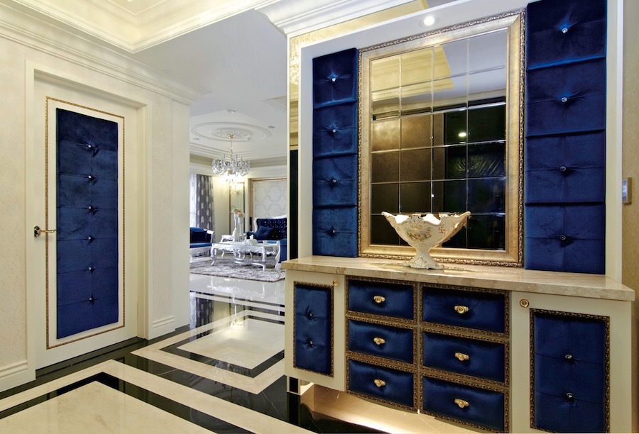 наборное зеркальное панно