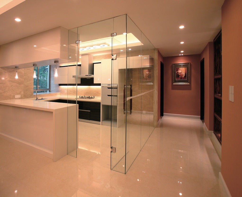 перегородки для зонирования из стекла