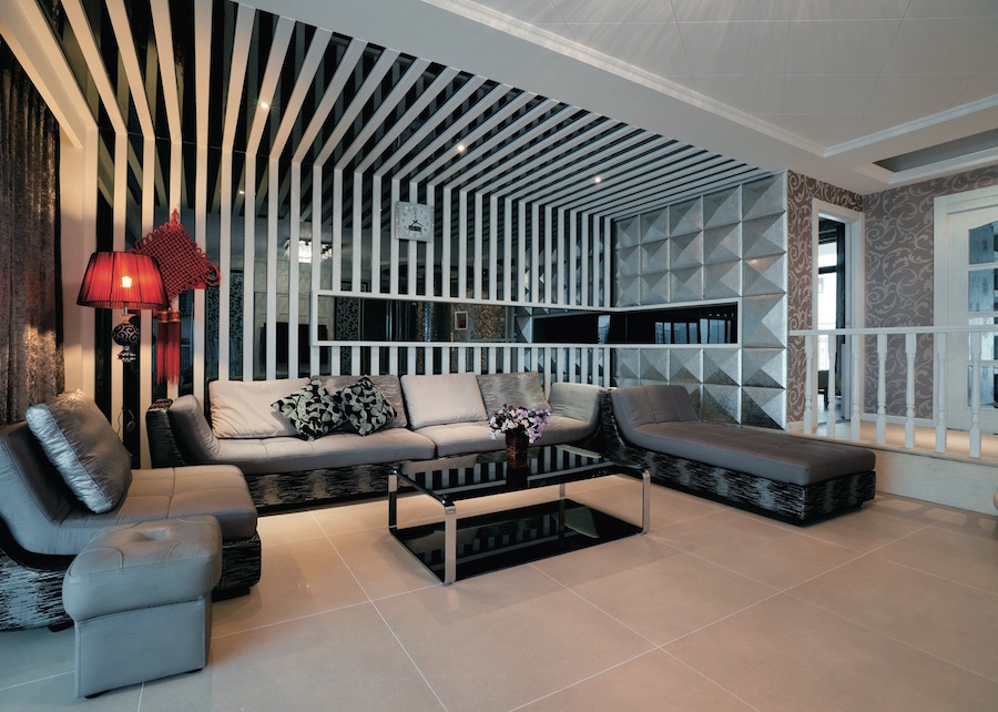 зеркальные модули цвет "графит"