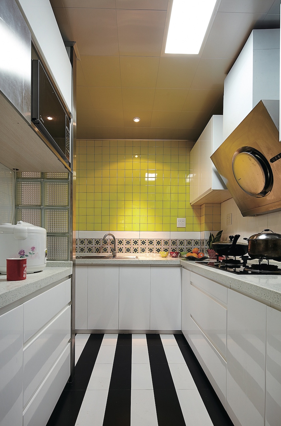 Фартук "имитация плитки"