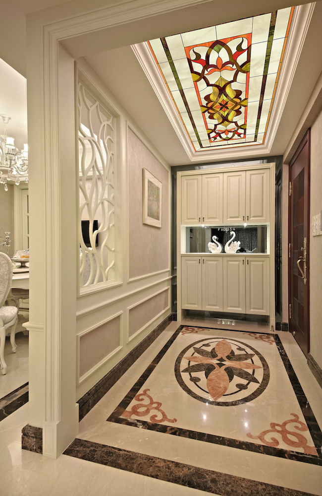 Потолочный витраж Восточный орнамент