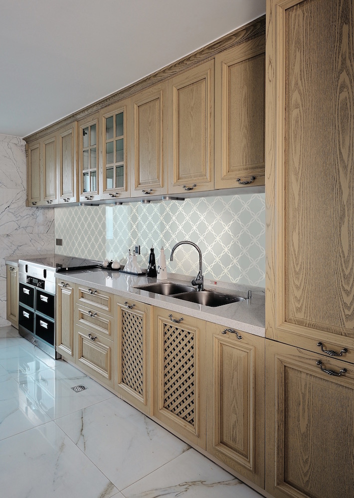 фартук с арнаментом "Обрешетка"