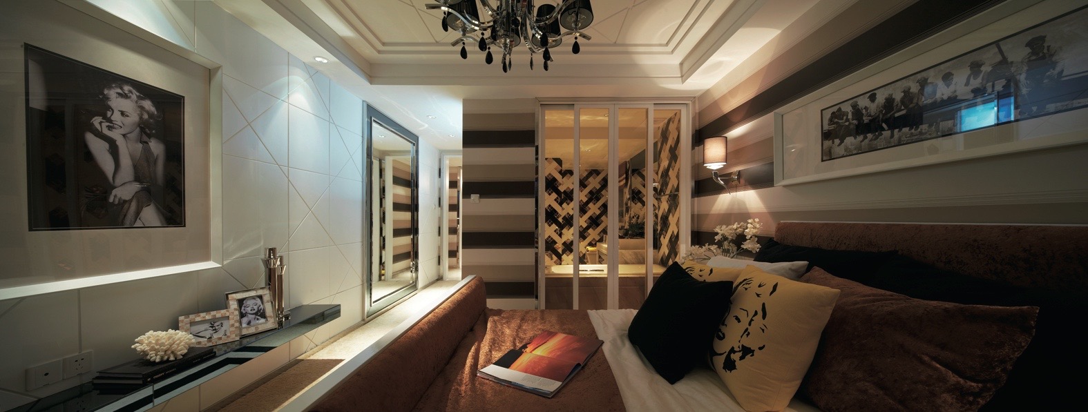 панно с винтажными фотографиями