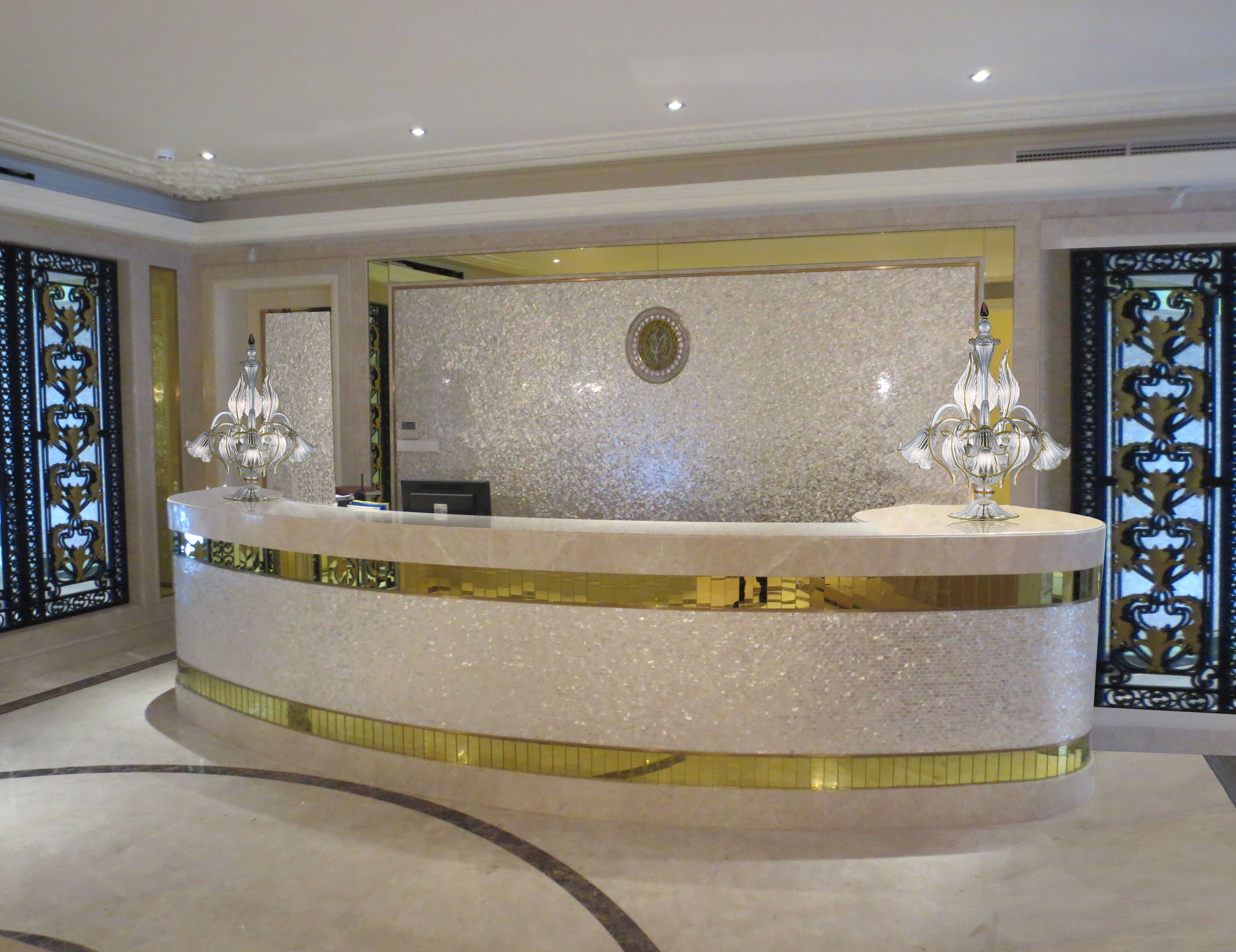 Зеркало "золото" Decor Pearl