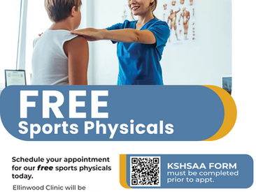 Get Ready for the Season: Free Sports Physicals at Ellinwood Clinic