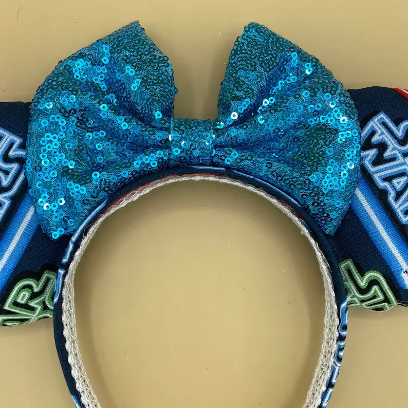 Blue Lightsaber Disney Ears