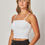 Thumbnail: White Athletic Tank Top