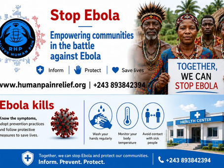 Raising Awareness on Ebola Prevention in North and South Kivu Through Relieve Human Pain (RHP)NGO's Initiatives