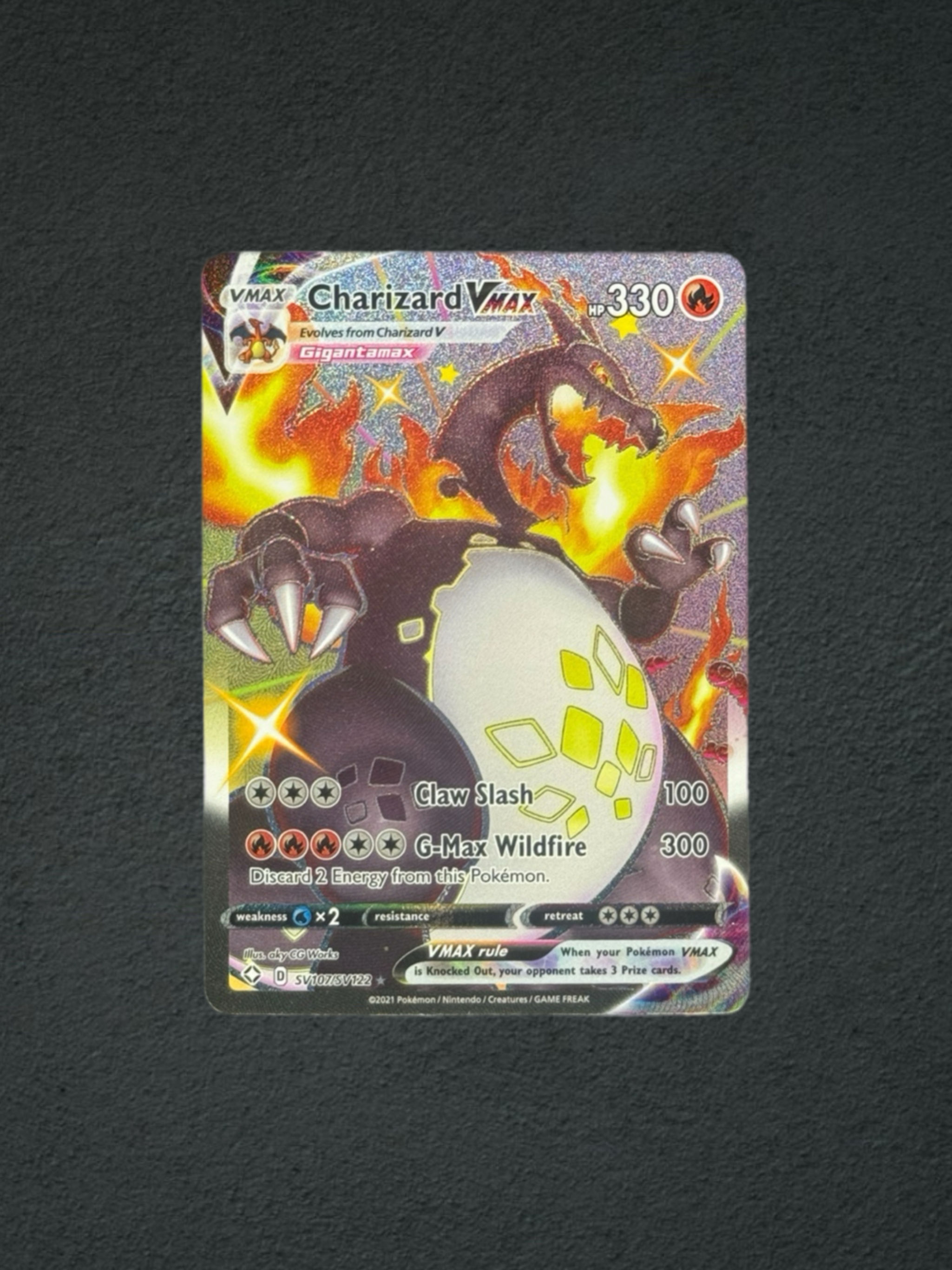 Pokemon-Charizard Vmax (Shiny Fates)