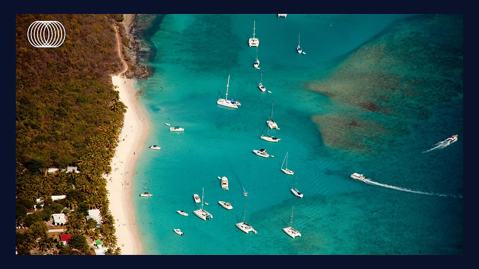 image of the coast of the British Virgin Islands