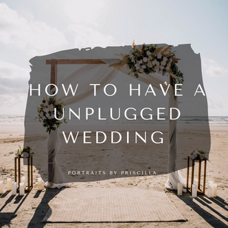 How to have an Unplugged Wedding