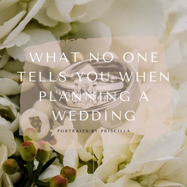 What no one tells you when planning a wedding