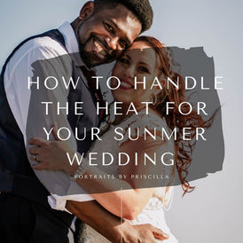How to handle the heat for your summer wedding