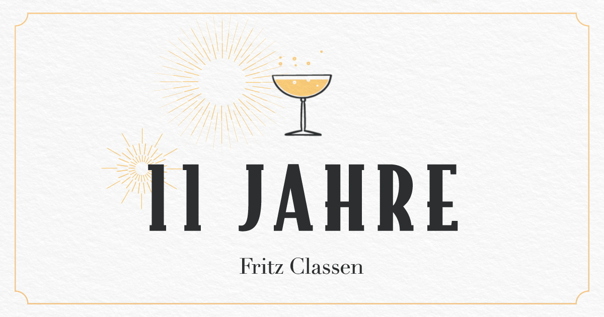 Einladung von Fritz Classen