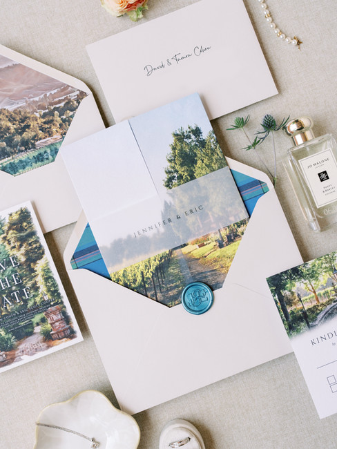 Napa Valley Invitation Suite