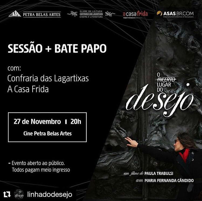 Sobre o Cine Debate - "O incerto lugar do desejo"