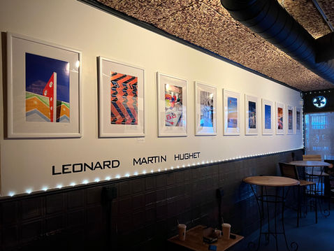 Portrait of Photographer Leonard Martin Hughet. Pictures of Leonard Martin Hughet. Leonard Martin Hughet.