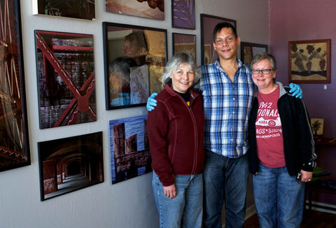 Portrait of Photographer Leonard Martin Hughet. Pictures of Leonard Martin Hughet. Leonard Martin Hughet.