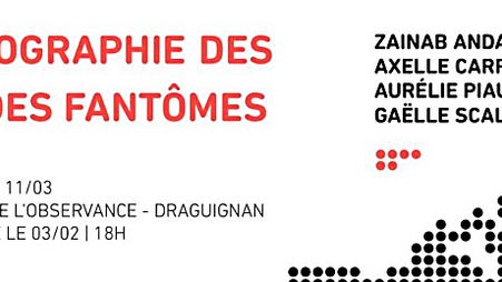 Aurélie PIAU, Cartographie des mondes fantômes, à Draguignan