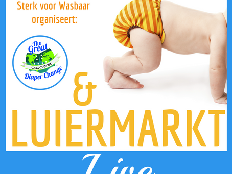 Luiermarkt Live komt eraan!
