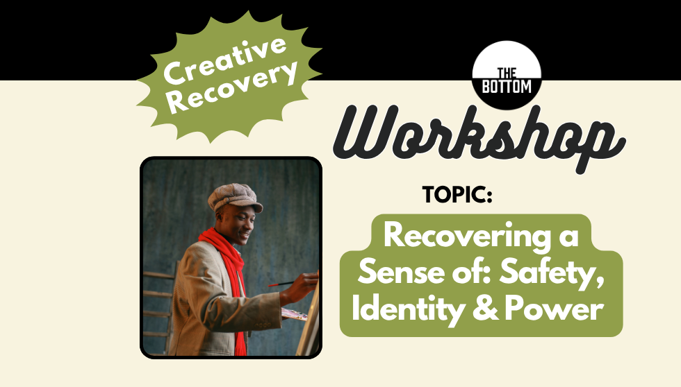 AIM Creative Recovery Session: Recovering a Sense of Safety, Identity & Power