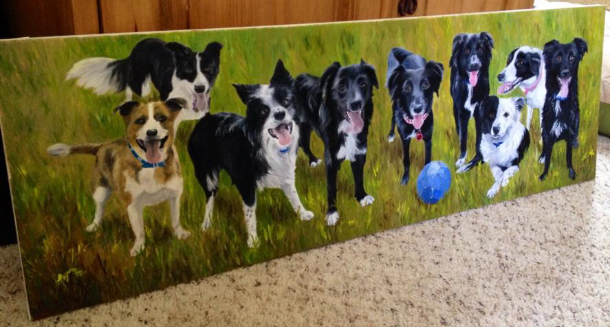 Play Ball - 9 Dog UK Family (SOLD)