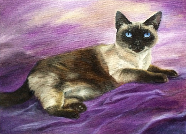 Royal Spooky the Cat (SOLD)