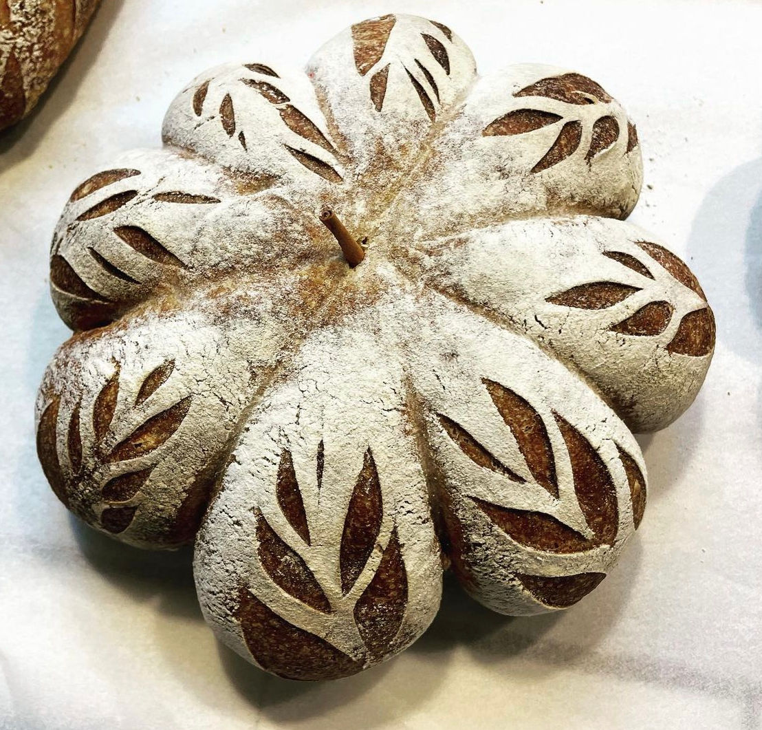 Pumpkin Sourdough Bread